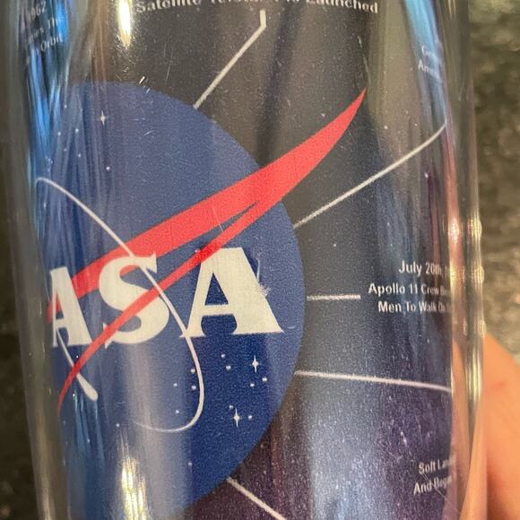 NASA Logo Graphic / Spaceship Photos History Collectible Insulated Tumbler Cup - Picture 7 of 14